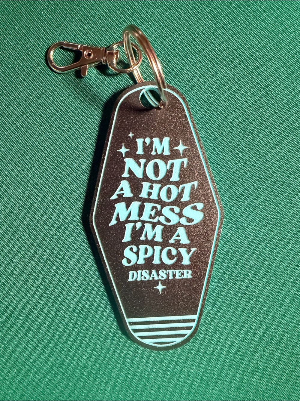 Handcrafted by me Snarky Keychains your choice of one